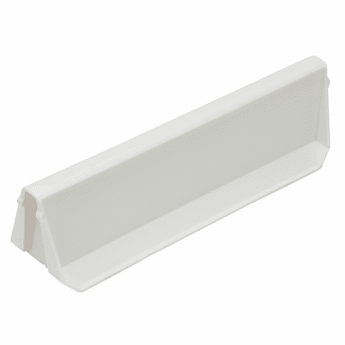Hafele Sky Cutlery Tray Divider, Plastic, W x D: 6 11/16 x 1 5/8", Textured white, 3pc/bag, w x d: 170.5 x 40 mm (6 11/16 - 1 5/8"), Item# 556.55.799, 55655799, 556-55-799