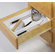 Hafele Cutlery Tray, Large Compartment Drawer Insert, Plastic, Max. width: 552 mm (21 3/4"), Item# 556.64.770, 55664770, 556-64-770