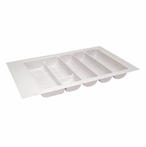Hafele Cutlery Tray, Plastic, White, 300-340 x 540mm, Item# 556.77.840, 55677840, 556-77-840