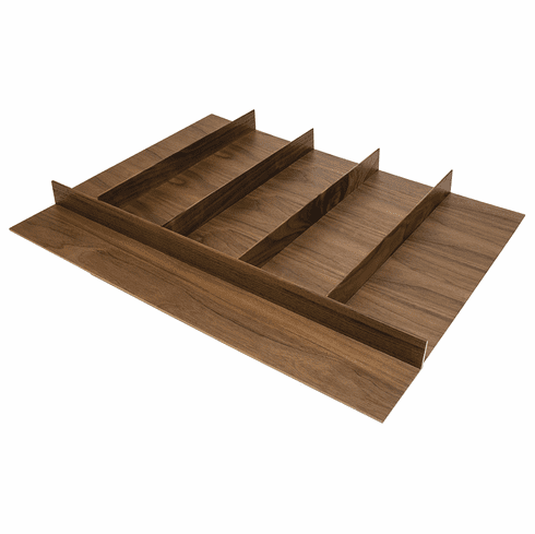 Hafele Multipurpose Insert, Fineline™, Walnut, 30", Item# 556.87.623, 55687623, 556-87-623