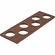 Hafele Container Holder Insert, for Fineline⢠Cutlery Tray, L x W: 424 mm (16 11/16") x 138 mm (5 7/16"), Walnut, Item# 556.87.660, 55687660, 556-87-660