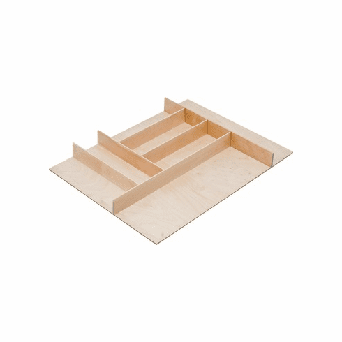 Hafele Small Cutlery Tray, Fineline™, Birch, 396 mm width, Item# 556.87.901, 55687901, 556-87-901