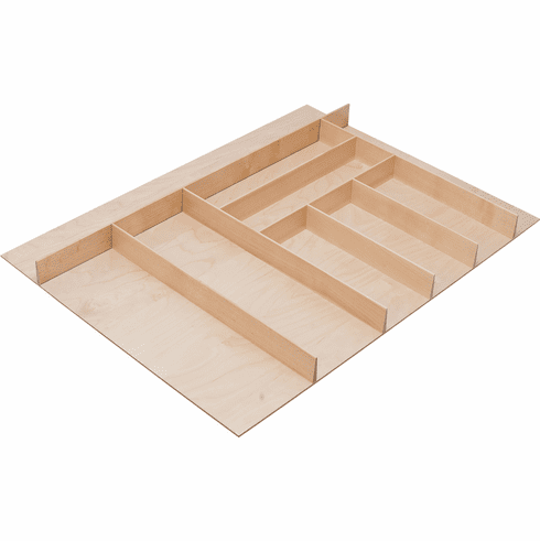 Hafele Large Cutlery Tray, Fineline™, Birch, 702 mm width, Item# 556.87.903, 55687903, 556-87-903