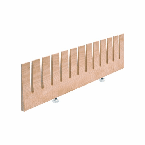 Hafele Plate Rack, for Fineline™ Base Plate, 2 racks, Birch, Item# 556.87.950, 55687950, 556-87-950