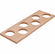 Hafele Container Holder Insert, for Fineline™ Cutlery Tray, L x W: 424 mm (16 11/16") x 138 mm (5 7/16"), Birch, Item# 556.87.960, 55687960, 556-87-960