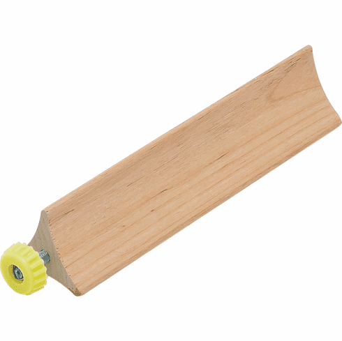 Hafele Triangle Post, for Fineline™ Base Plate, birch, Item# 556.87.992, 55687992, 556-87-992