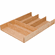 Hafele Cutlery Insert, Fineline⢠Move, 300 x 424 x 49 mm, Birch, Item# 556.88.200, 55688200, 556-88-200