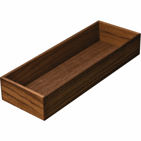 Hafele Cutlery Box 1, Fineline™ Move, 105.5 x 300 x 49 mm, Walnut, Item# 556.88.720, 55688720, 556-88-720