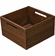 Hafele Kitchen Storage Box 2, Fineline™ Move, 211.5 x 211.5 x 120 mm, Walnut, Item# 556.88.731, 55688731, 556-88-731