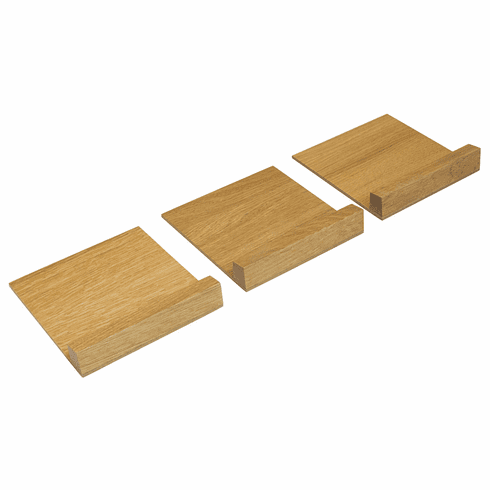 Hafele Stepped Container Holder Insert, for Fineline™ Cutlery Tray, White oak, Item# 556.91.480, 55691480, 556-91-480