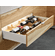 Hafele Wine Storage Rack, for Fineline™ Base Plate, 2 racks, Walnut, Item# 557.47.720, 55747720, 557-47-720