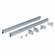Hafele Gallery Railing Set, Nova Pro, Silver Rectangular, To create Nova Pro Deluxe pan or filing drawers, For 500 mm drawer length; Model 45862-04, Item# 558.07.350, 55807350, 558-07-350