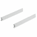 Hafele Side Railing, for Zargen 6610, 6035, 6036, 6026, 6136, 6236, Grass, (13 3/4") 350 mm Length; Model 96128-05, Item# 558.15.702, 55815702, 558-15-702