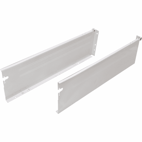 Hafele Single-Wall Metal Drawer System, Supra 150 (Side Height: 6"), Length: 500 mm (20"), Item# 558.56.775, 55856775, 558-56-775