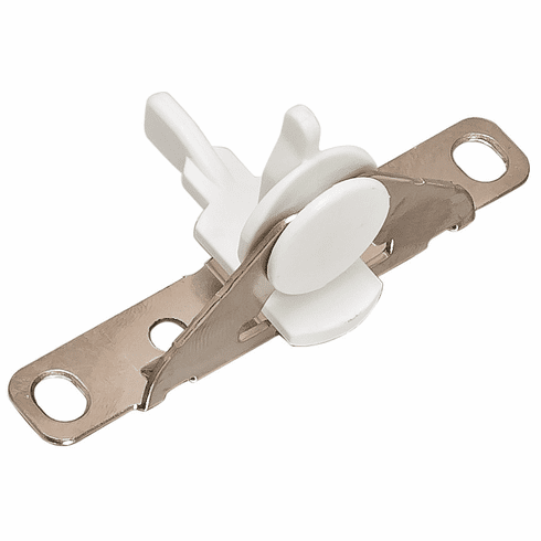 Hafele Front Fixing Bracket, for Supra 86 and 150 Single-Wall Metal Drawer System, adjustable, Screw-on, Item# 558.57.499, 55857499, 558-57-499