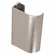Hafele Handle, for Aluminum Glass Frame Profile, Stainless steel look, Item# 563.25.095, 56325095, 563-25-095