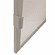Hafele Handle, for Aluminum Glass Frame Profile, Stainless steel look, Item# 563.25.095, 56325095, 563-25-095
