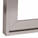 Hafele Aluminum Door Frame Profile, Cut-To-Size, Quick door aluminum frame doors, Stainless steel look, Item# 563.26.112, 56326112, 563-26-112