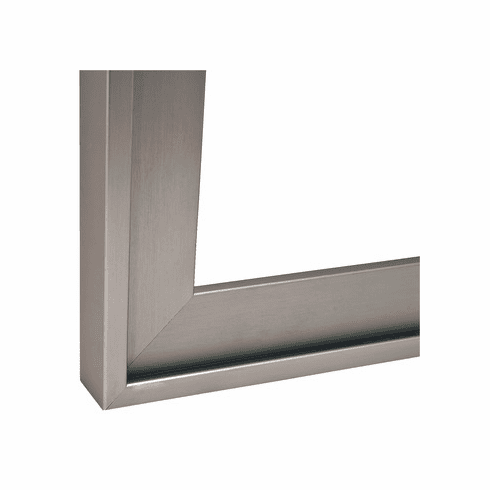 Hafele Aluminum Door Frame Profile, Cut-To-Size, Quick door aluminum frame doors, Silver colored anodized, Item# 563.26.912, 56326912, 563-26-912