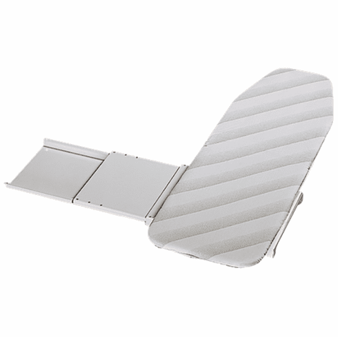 Hafele Hfele Ironfix Ironing Board, Shelf-Mounted, Rotates 180, slate RAL 7022, Item# 568.60.581, 56860581, 568-60-581