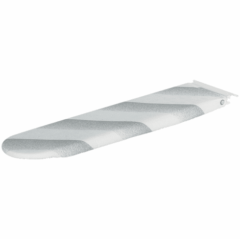 Hafele Hfele Ironfix Sleeve Board, for 568.60.710, gray stripes, Item# 568.61.700, 56861700, 568-61-700