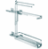 Hafele Base Pull-Out, Towel Rail 90°, Chrome, steel, 26 lbs (12 kg) load capacity, Item# 595.18.220, 59518220, 595-18-220