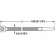 Hafele Zip Ties, Nylon, 5 1/2", White, Item# 631.18.304, 63118304, 631-18-304