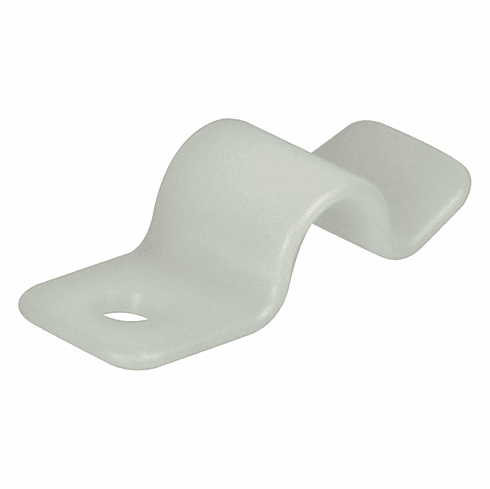 Hafele Cable Spring Clip, Nylon, 1/4", Item# 631.18.381, 63118381, 631-18-381