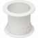 Hafele Plastic Grommet, Dual-Sided, Round, 64 mm, For workplace organization, White, Item# 631.24.740, 63124740, 631-24-740