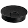 Hafele Plastic Cable Grommet, Two-Piece, Round, 90 Rotating Top, For workplace organization, 60, Black, Item# 631.26.301, 63126301, 631-26-301