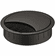 Hafele Metal Cable Grommet, Two-piece, Round, Zinc alloy, with locking mechanism of the lid, height 21 mm, for workplace organization, black, drill hole Diameter:: 80 mm, Item# 631.31.314, 63131314, 631-31-314