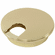 Hafele Metal Cable Grommet, Two-Piece, Round, 61 mm, For workplace organization, Polished brass, Item# 631.46.802, 63146802, 631-46-802