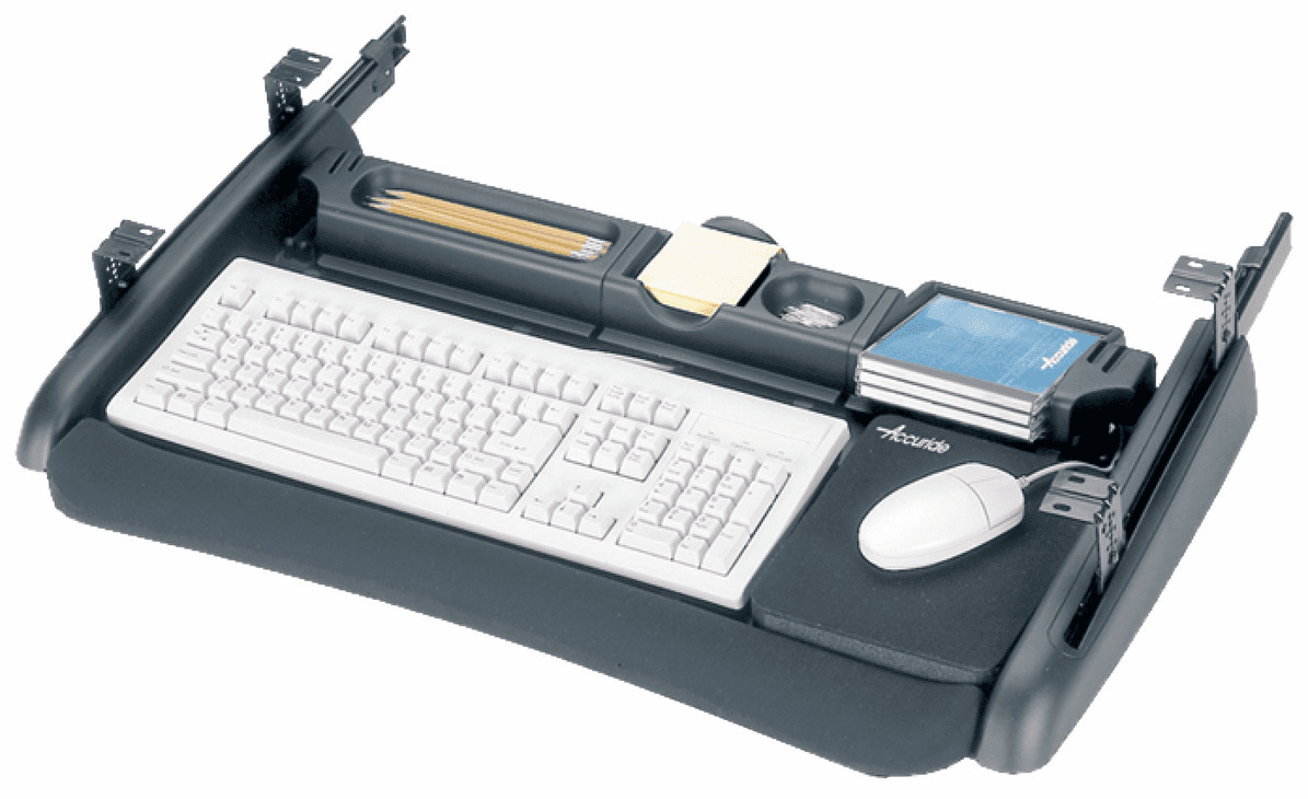 Accuride Deluxe Keyboard System, Model 300 With Rear Storage