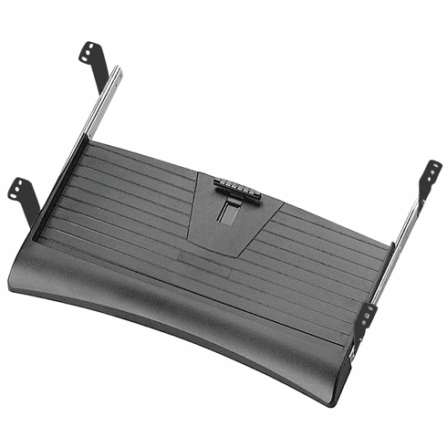 Hafele Keyboard Tray, with Sloped Edge, without mouse tray, Item# 632.65.300, 63265300, 632-65-300