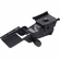 Hafele Keyboard Arm, Echo, with 17" Track, black steel, Item# 632.68.301, 63268301, 632-68-301