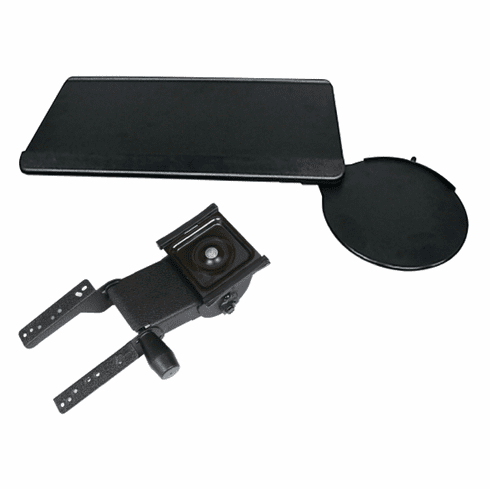 Hafele Keyboard Arm and Tray Combo Pack, with Lift-N-Lock™ Adjustment, 360º swivel, Item# 632.68.317, 63268317, 632-68-317