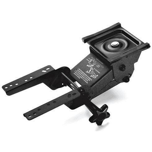 Hafele Keyboard Arm, Encore, with 17" Track, black steel, Item# 632.68.380, 63268380, 632-68-380