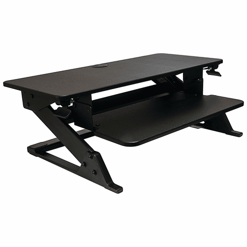 Hafele Sit to Stand Workstation, Volante Desktop, Item# 633.44.000, 63344000, 633-44-000
