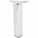 Hafele Furniture Foot, Square, Steel, polished chrome, 10" height, Item# 634.13.220, 63413220, 634-13-220