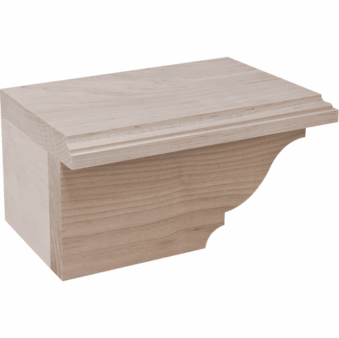 Hafele Cabinet Foot, Traditional, 4" x 7 3/4" x 4 7/8", Left, maple, Item# 634.29.028, 63429028, 634-29-028