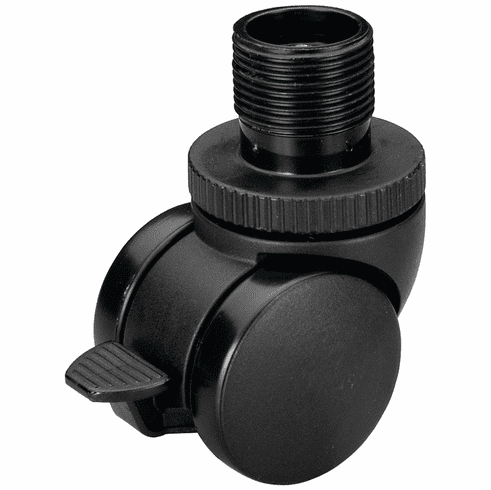 Hafele Caster With Brake, Ø60 mm System & KOYO Legs, 77 mm (3 1/16"), Item# 635.01.004, 63501004, 635-01-004