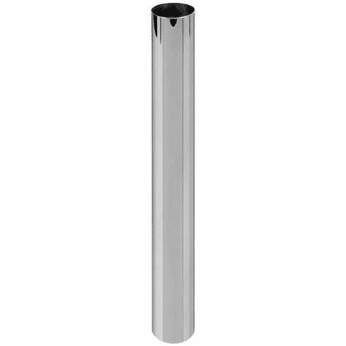Hafele Table Leg Tube, Ø60 mm Component System, Brushed steel, Item# 635.20.066, 63520066, 635-20-066
