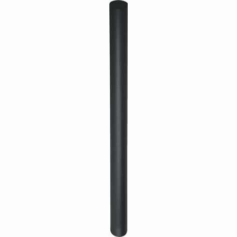 Hafele Table Leg Tube, 60 mm Component System, Black textured, Item# 635.20.368, 63520368, 635-20-368