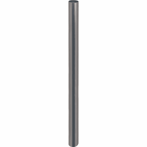Hafele Table Leg Tube, Ø60 mm Component System, Silver aluminum, Item# 635.20.966, 63520966, 635-20-966