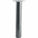 Hafele Support Leg, Single Column, 114 mm (4 1/2"), 698 mm (27 1/2"), Silver with large leveler, Item# 635.35.271, 63535271, 635-35-271