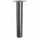 Hafele Support Leg, Single Column, 114 mm (4 1/2"), 698 mm (27 1/2"), Black with large leveler, Item# 635.35.371, 63535371, 635-35-371