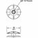 Hafele Garage Foot, 12" Height, Item# 635.48.061, 63548061, 635-48-061