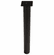 Hafele E-Leg, 76 mm (3"), 710 mm (28"), Black textured, Item# 635.53.372, 63553372, 635-53-372