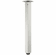 Hafele Table Leg, Square, 60 mm, Matt nickel aluminum, Item# 635.59.607, 63559607, 635-59-607