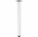 Hafele Table Leg, Square, 60 mm, White steel, Item# 635.59.707, 63559707, 635-59-707